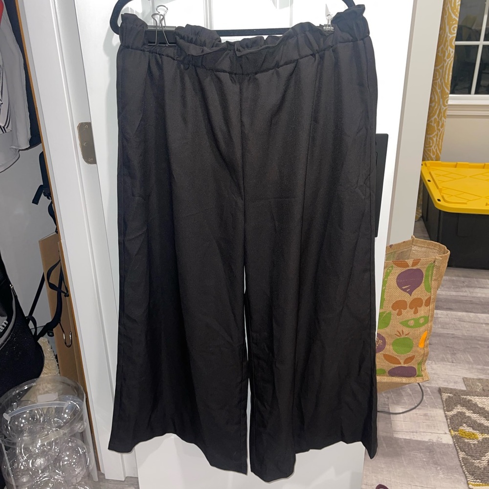 Wide Leg Trousers